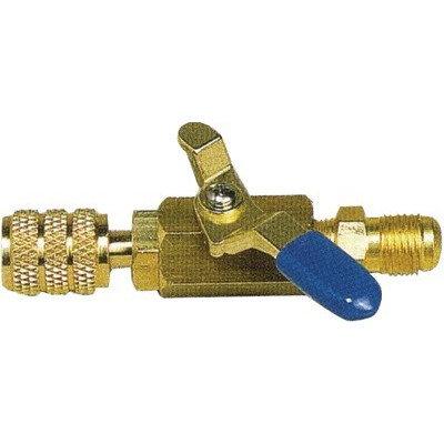 Vanne bleue M1/4" SAE x F5/16" SAE- GALAXAIR - SA-14M516F-B