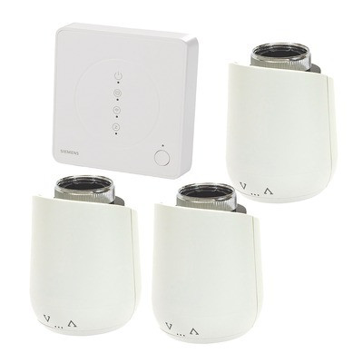 Pack Connected Home : Hub + 3 têtes ther- SIEMENS - PACK5