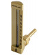 Thermomètre industriel équerre, plongeur 100mm, -30/50°C- DIFF - 906734