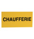 Étiquette rigide chaufferie- DIFF - 907035