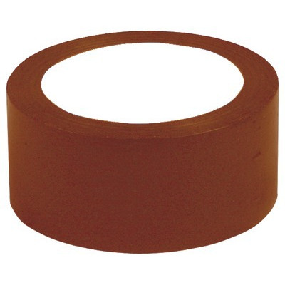 Ruban adhésif PVC isolant marron 50mmx33- DIFF - 907112