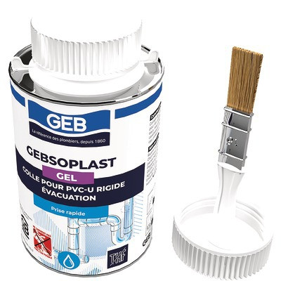 Colle PVC rigide GEBSOPLAST GEL- GEB - 504711