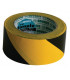 Ruban adhésif de signalisation jaune/noir 50mm x 33m- DIFF - 907123