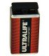 Pile lithium LR61 9V- DIFF - 920021