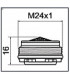 Aérateur STD/M24X1 CACHÉ CASCADE®  SLC®- NEOPERL - 70584798