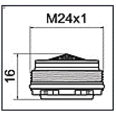 Aérateur STD/M24X1 CACHÉ CASCADE®  SLC®- NEOPERL - 70584798