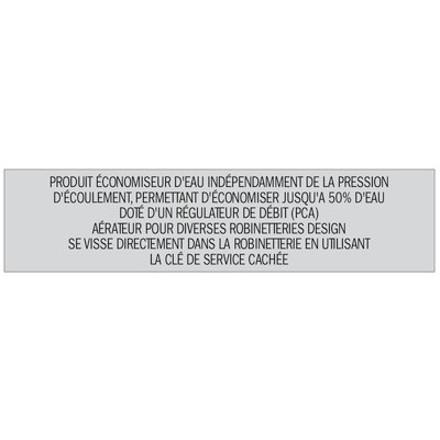 Aérateur JR/M21.5X1 CACHÉ HONEYCOMB PCA®- NEOPERL - 70611998