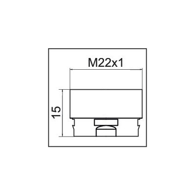 Adaptateur pour aérateur CLINIC SNAP M22- NEOPERL - 1437190