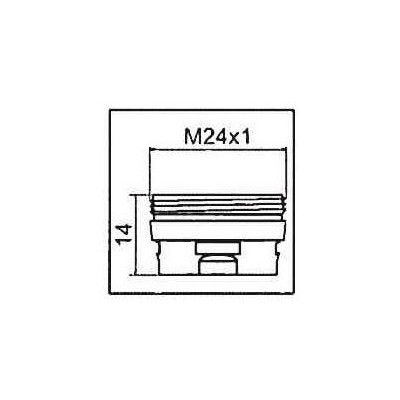 Adaptateur pour aérateur CLINIC SNAP M24- NEOPERL - 1437290