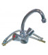 Mélangeur lavabo avec tirette- DIFF - 99002