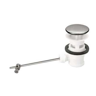 Bonde de lavabo automatique, clapet inox- NICOLL - 0201005