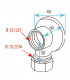 Applique murale F1/2" bicône 14mm- DIFF - 99105