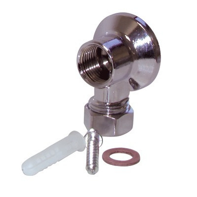 Applique murale F1/2" collet battu 14mm- DIFF - 99107