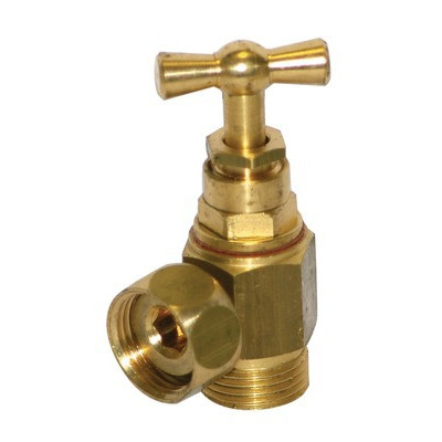 Robinet laiton équerre MF3/8"- DIFF - 99110  - (X10)