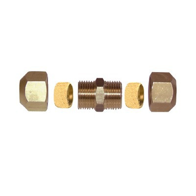 Raccord à bague droit tube 12mm x tube 1- DIFF - 99145  - (X10)