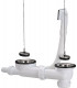 Vidagde complet avec siphon évier inox 2- NICOLL - 0204311
