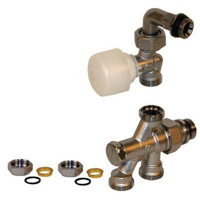 Corps thermostatisable 4 voies R436/1TG 1/2"-16- GIACOMINI - R436IX043