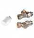 Kit pour équipement de radiateur (1/2" équerre)- HONEYWELL HOME - VTL3030ES15