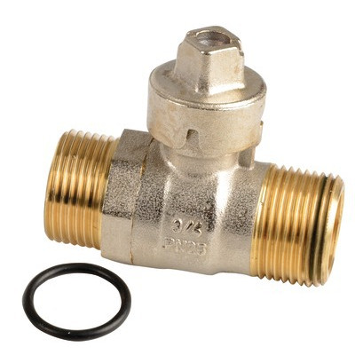 Vanne isolement 3/4" mâle mâle carré- FRISQUET - F3AA40144