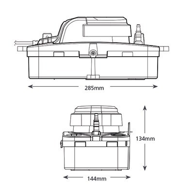 MAX HI FLOW - Pompe à Bac 1.7 l - débit- ASPEN - FP3349