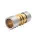 Raccord droit en laiton Ø6.3mm (1/4")- VULKAN LOKRING - L13004772  - (X10)