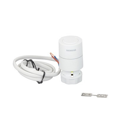 Servomoteur 100n 5 mm de course NO 230V 2pts/Pwm avec 2m de câble + adaptateur- SIEMENS - FR2:LEMS23NOP2