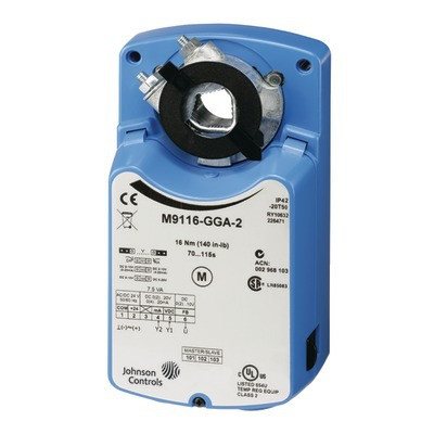 Servomoteur rotatif 24NM 3pts- JOHNSON CONTROLS - M9124-ADA-1N