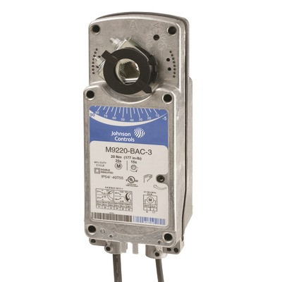 Servomoteur rotatif 20Nm 0-10Vcc 24Vac/c- JOHNSON CONTROLS - M9220-GGA-1