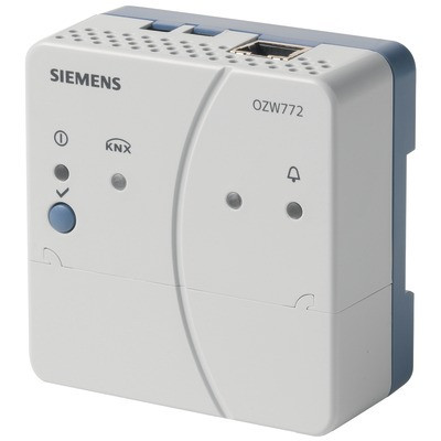 Centrale de communication WEB KNX 16 app- SIEMENS - OZW772.16