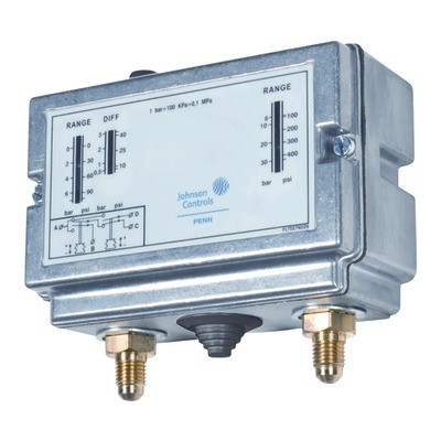 Pressostat HP/BP -0.5...7b/3...30b P78- JOHNSON CONTROLS - P78LCA-9300