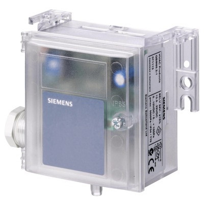 Sonde pression diff. linéaire 0...10Vcc 300/500Pa avec indicateur- SIEMENS - QBM3020-5D
