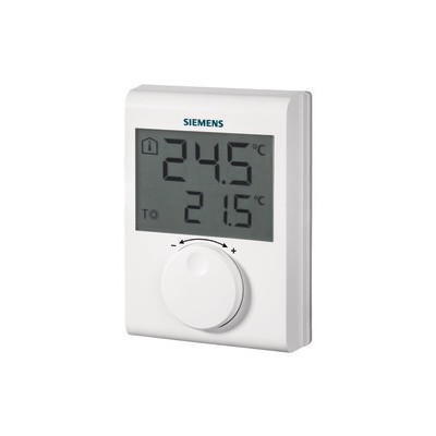 Thermostat d'ambiance à piles écran LCD- SIEMENS - RDH100