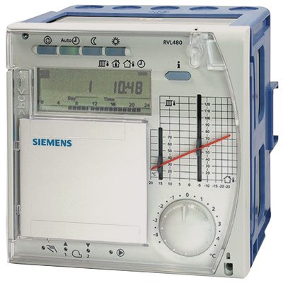 Régulateur chauffage SIGMAGYR 1 circuit CH, ECS et brûleur- SIEMENS - RVL482