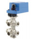 Vanne de régulation 6 voies DN15 M3/4" V- JOHNSON CONTROLS - V6W1AAE