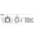 Vanne BS 3V F1"1/4 Kvs 16- SIEMENS - VBI61.32-16