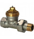 Vanne radiateur droite PN10 DN15 1/2''- SIEMENS - VDN215