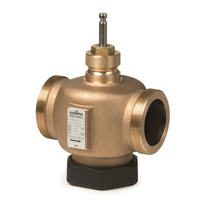 Vanne siège 2V 20mm M1"1/4 Kvs 6.3- SIEMENS - VVG41.20