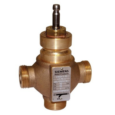 Vanne siège 3V 20mm M2" Kvs 16- SIEMENS - VXG41.3201