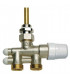 Robinet thermostatisable 4 voies sèche-s- RBM - 7540400