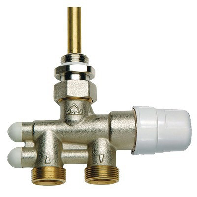 Robinet thermostatisable 4 voies sèche-s- RBM - 7540400