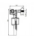 Robinet flotteur compact M3/8"- ROI - 98940