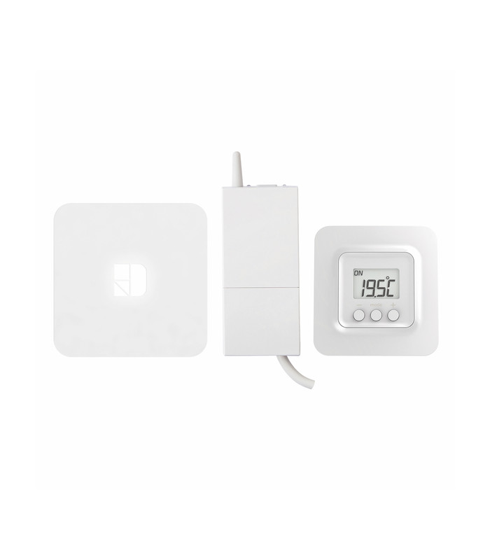 Kit Delta Dore Tybox 5100 connecté Visuel du pack Tybox 5100 de Delta Dore connecté