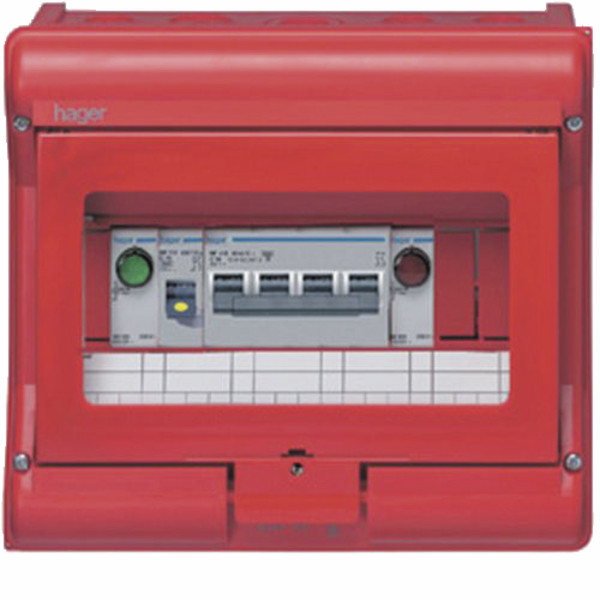 Coffret sécurité chaufferie 9 modules équipé LEGRAND 038081 — free download