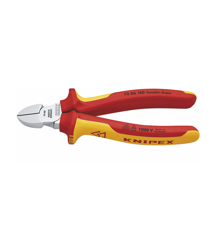 902516 KNIPEX - WERK - Thermcross : PINCE COUPANTE ISOLÉE 1000V