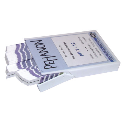 Languette de papier pH 1 à 12 PEHANON - DIFF