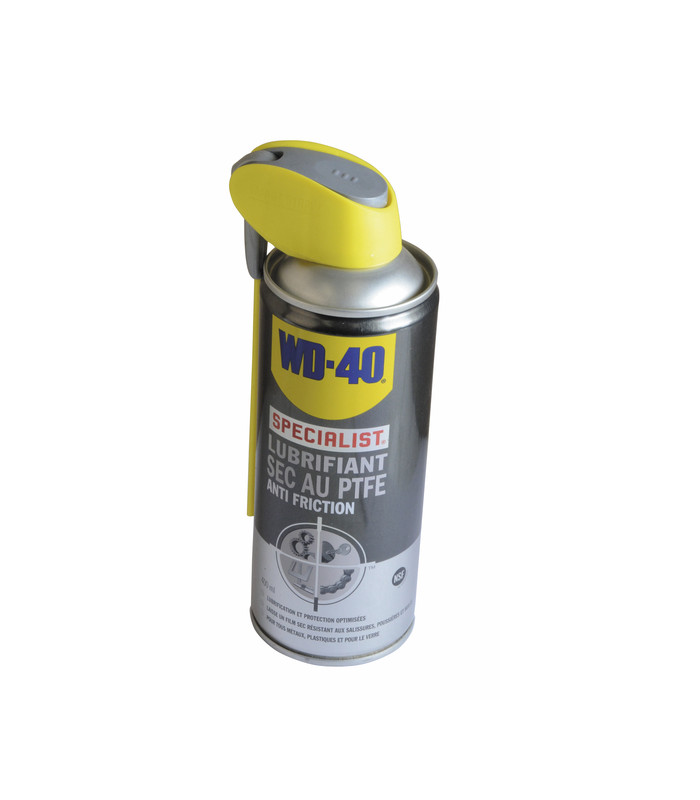 WD-40 - spécialist lubrifiant sec PTFE - aérosol de 400 ml
