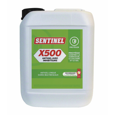 Antigel avec inhibiteur X500 5l - SENTINEL : X500L-4X5L-EXP