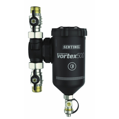 Filtre magnétique VORTEX 500 28mm - SENTINEL : ELIMV500-GRP28-EXP