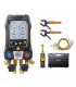 KIT CONNECTÉ TESTO 557S AVEC FLEXIBLES - KIT MANOMÈTRE FROID 4 VOIES KIT CONNECTÉ TESTO 557S AVEC FLEXIBLES - KIT MANOMÈTRE FROID 4 VOIES